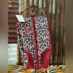 NWT-GloValt  Leopard Print Shoe Bag -Travel organizer